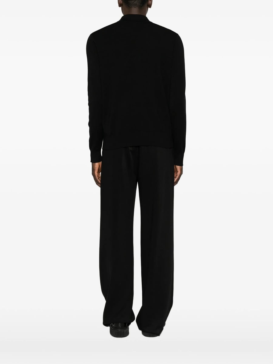 Burberry Burberry Long-sleeve Polo Shirt, view 3