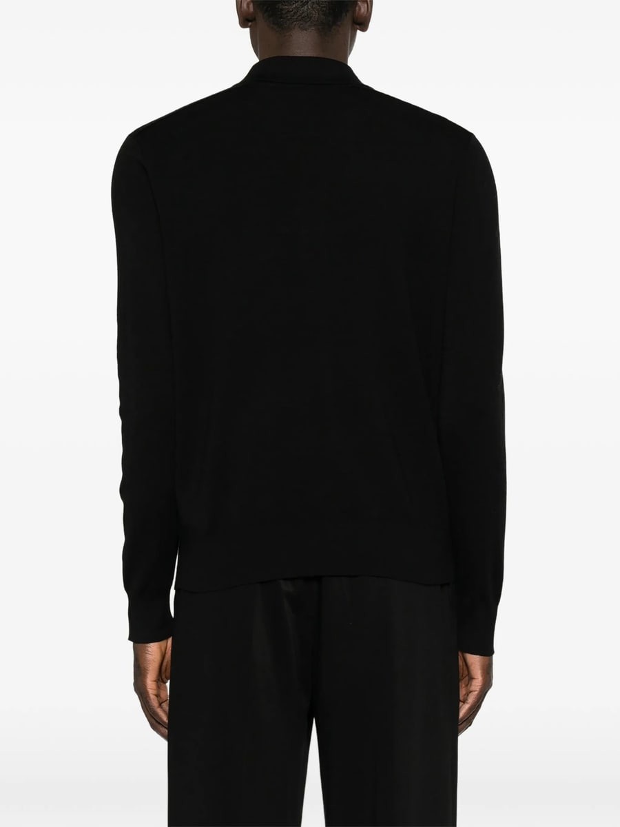 Burberry Burberry Long-sleeve Polo Shirt, view 5