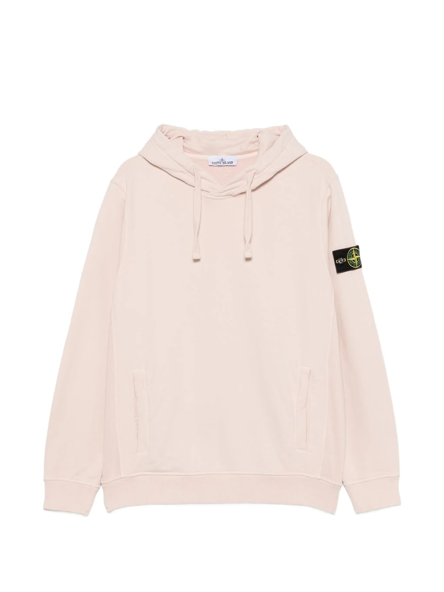 Stone Island Stone Island Compass-patch Drawstring Hoodie