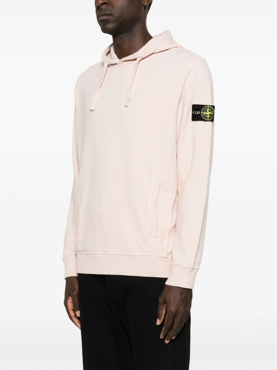 Stone Island Stone Island Compass-patch Drawstring Hoodie, view 2