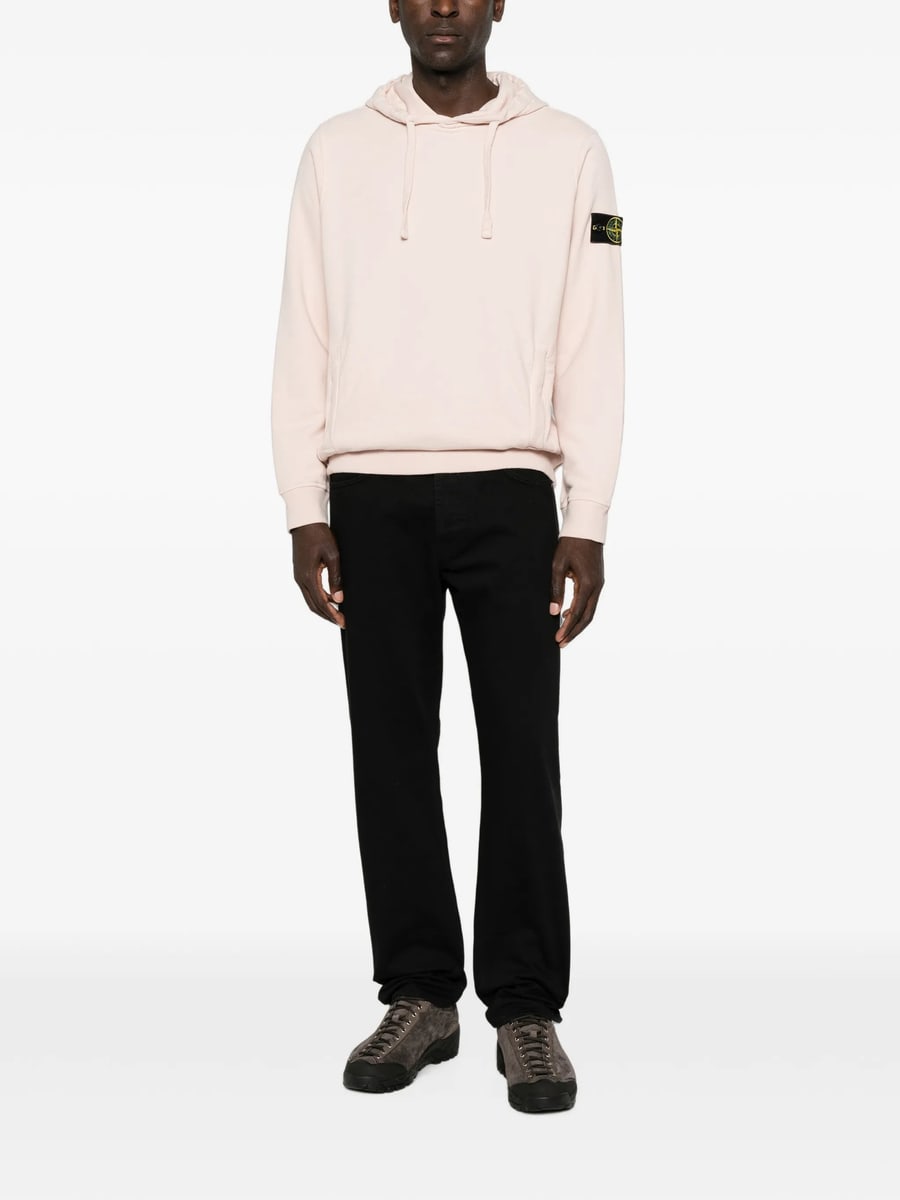 Stone Island Stone Island Compass-patch Drawstring Hoodie, view 4
