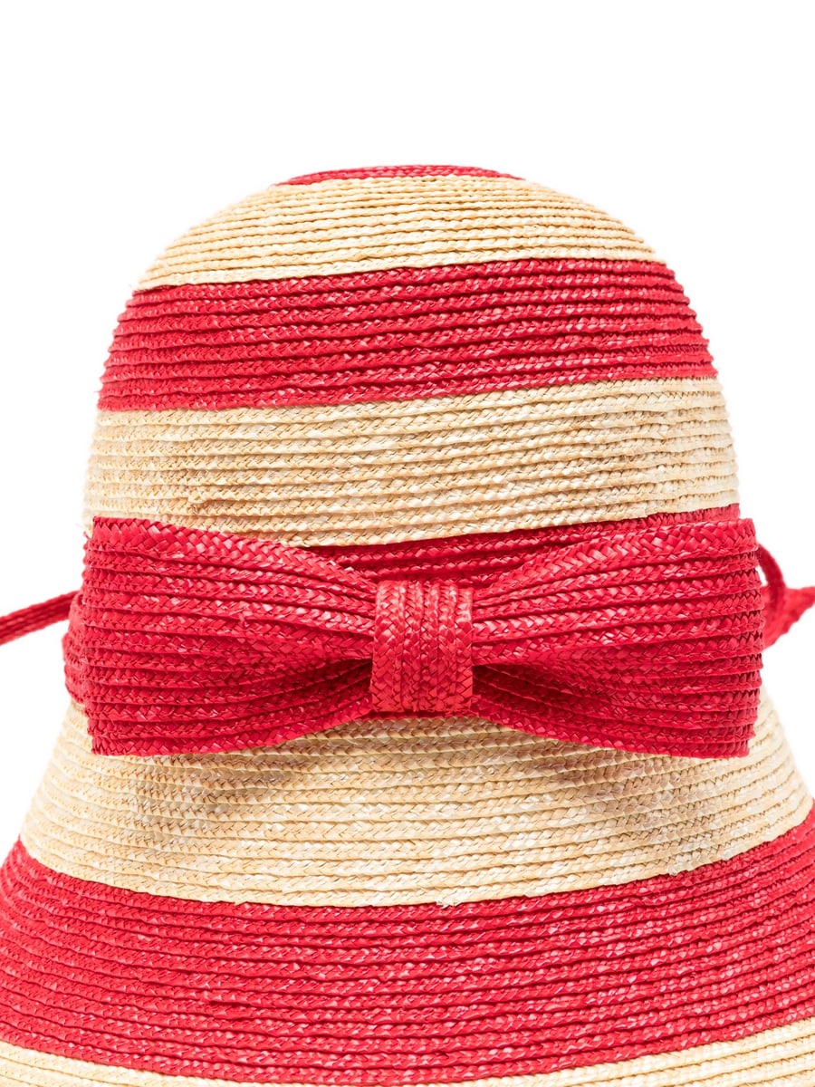 Valentino Garavani Valentino Garavani Striped Bow Hat, view 2