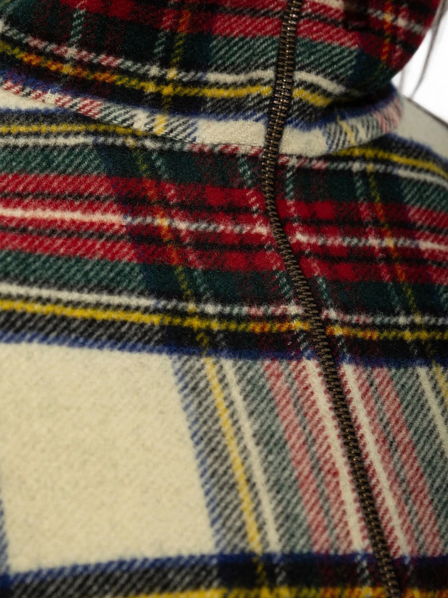 Darkpark Darkpark Aj Tartan Wool Jacket, view 5