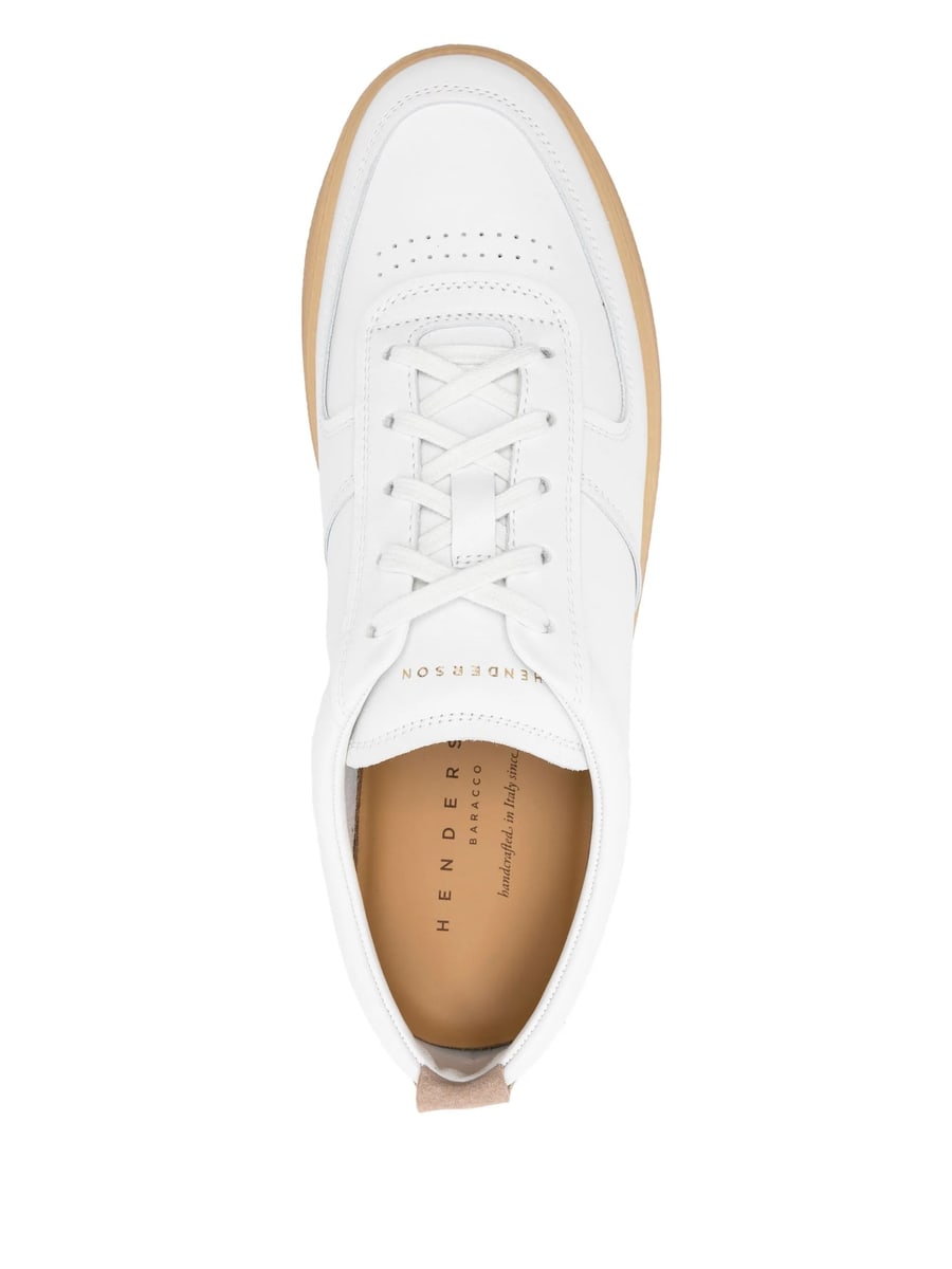 Henderson Baracco Henderson Baracco Leather Sneakers, view 2