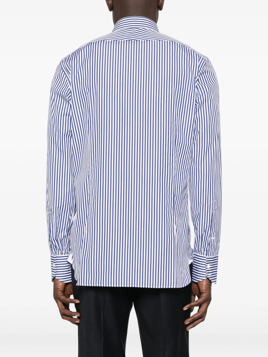 Tom Ford Tom Ford Striped-pattern Button-fastening Shirt, view 3