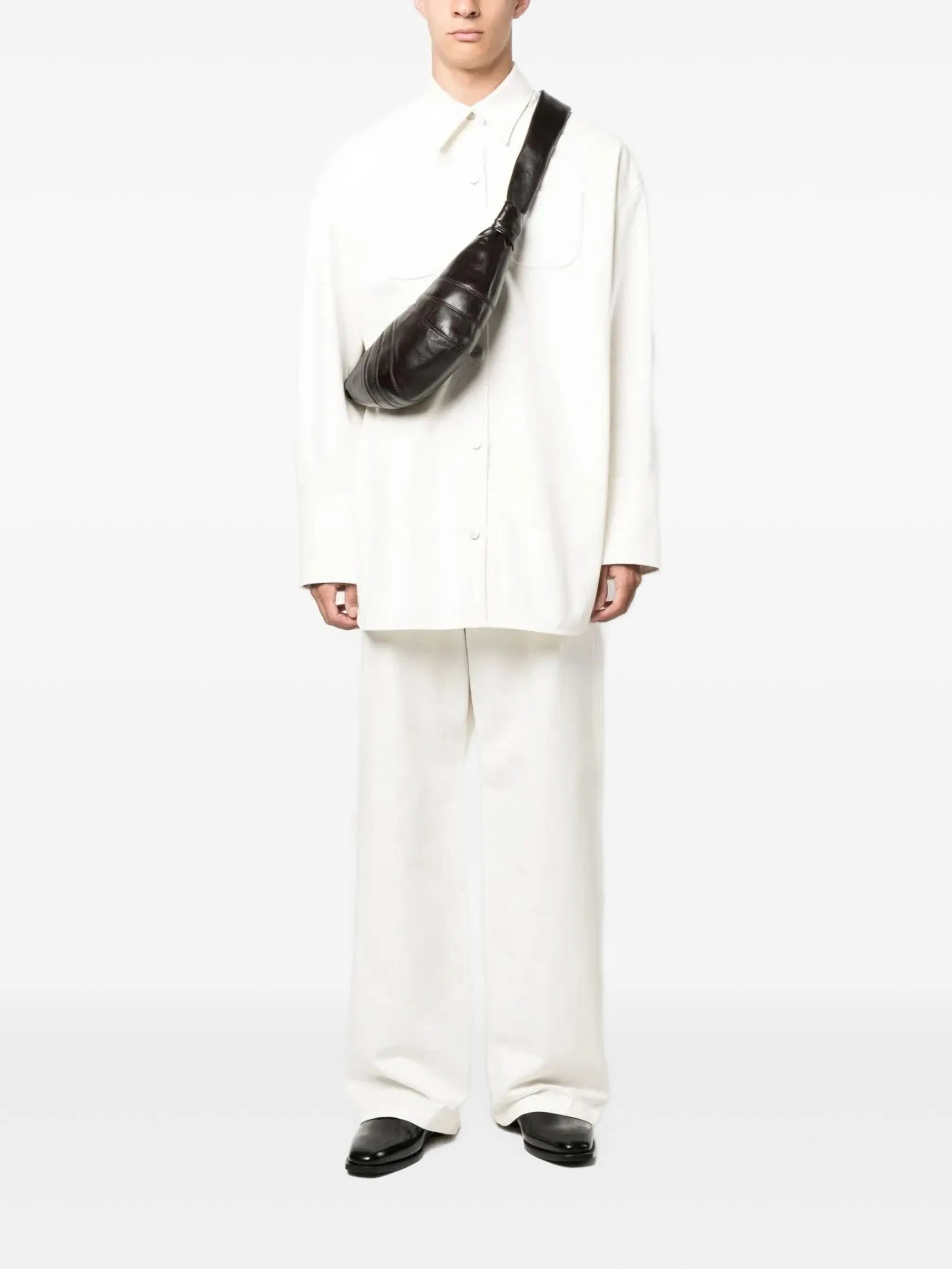 Lemaire Lemaire Small Croissant Bag In Leather, view 2