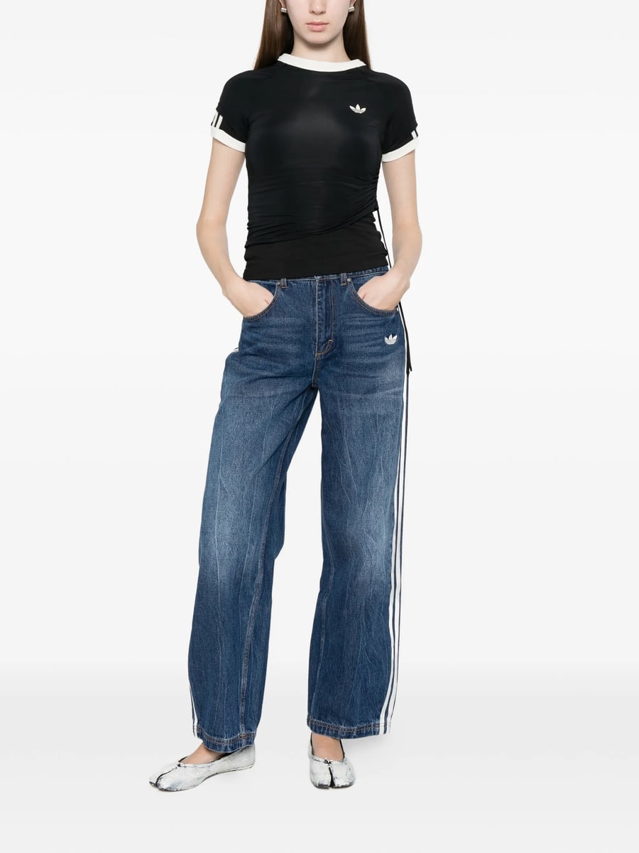 adidas Adidas Three Stripe Logo T-shirt, view 2