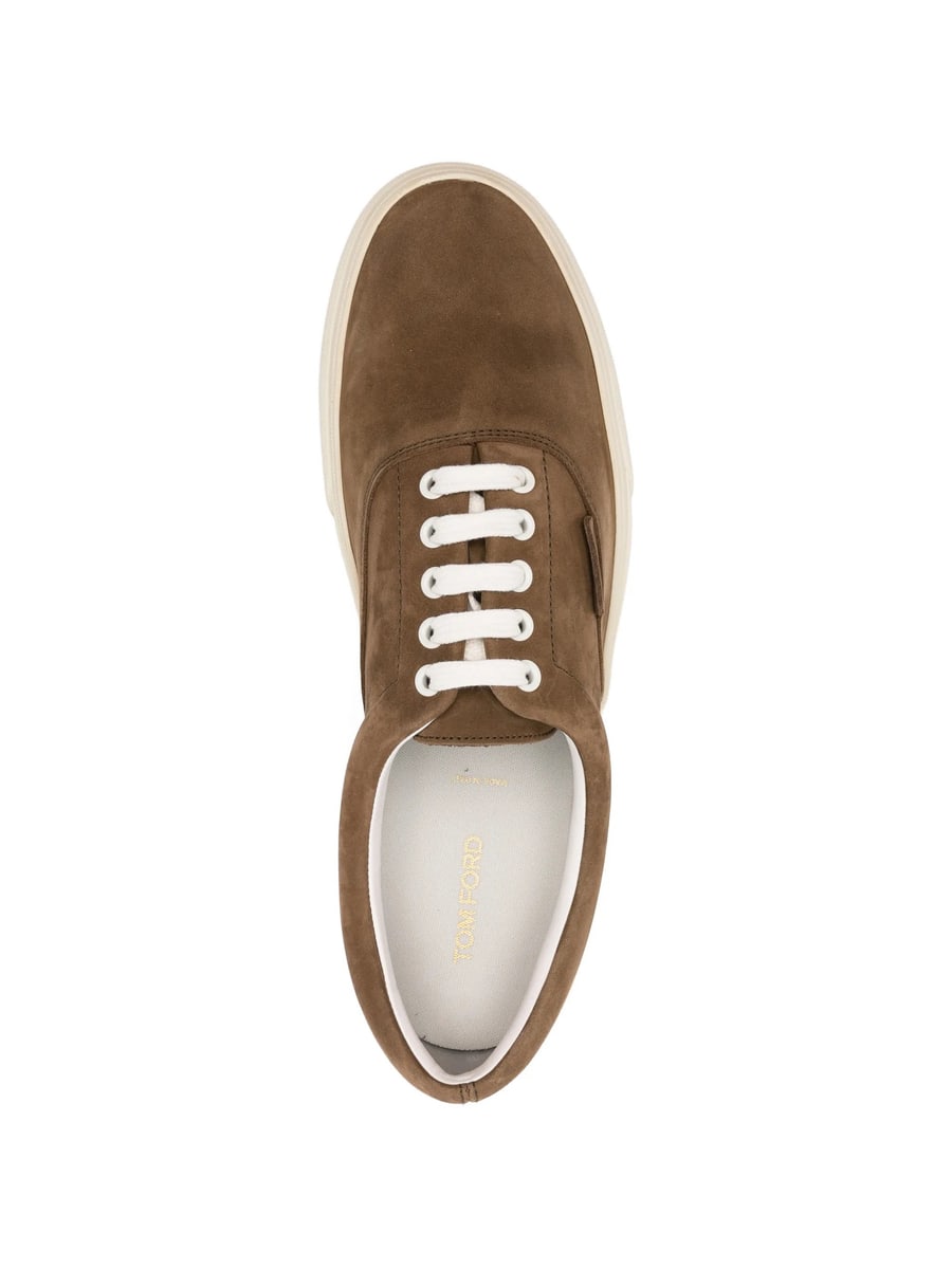 Tom Ford Tom Ford Logo Sneakers, view 8