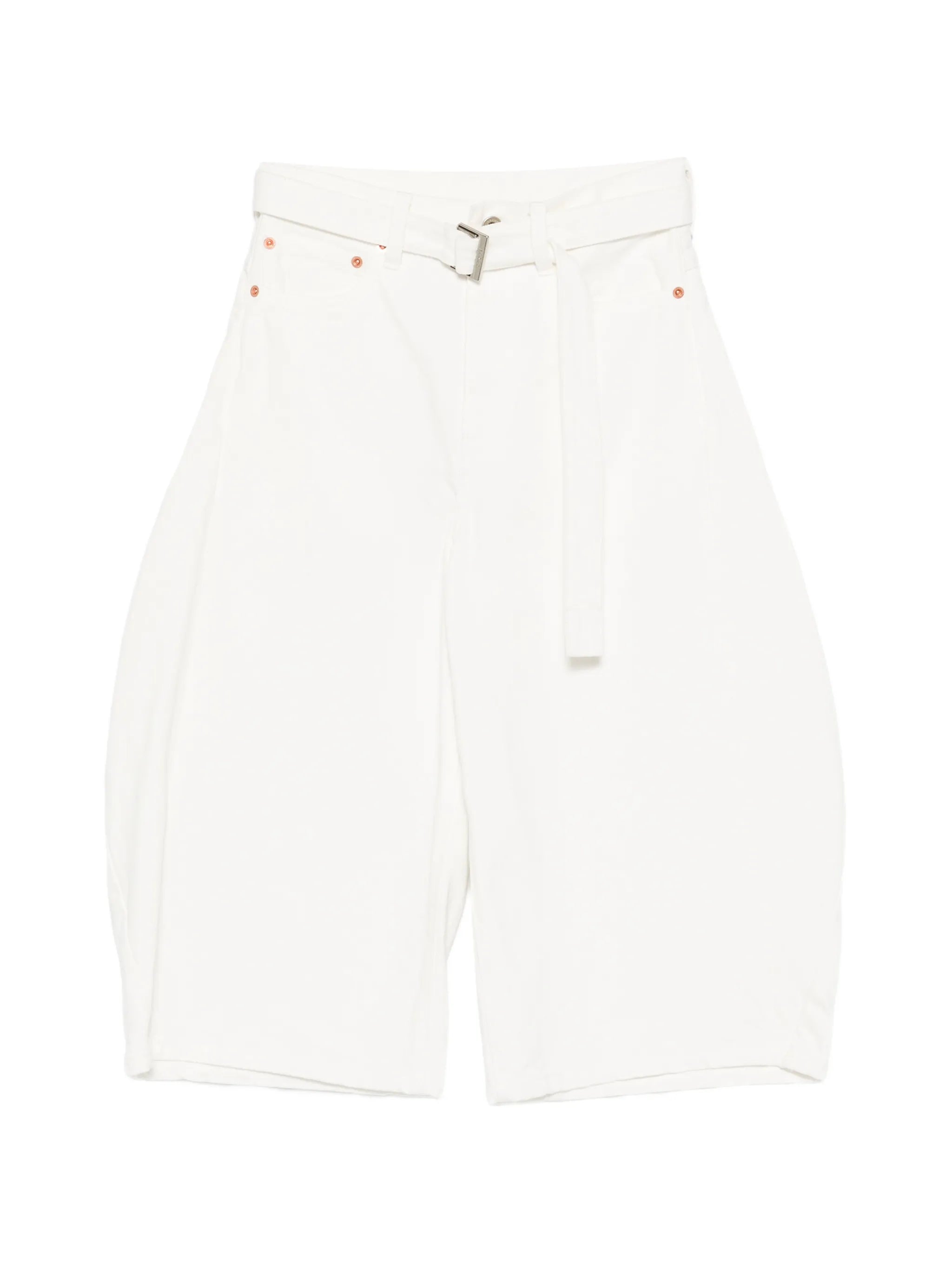 Sacai Sacai Belted Denim Shorts