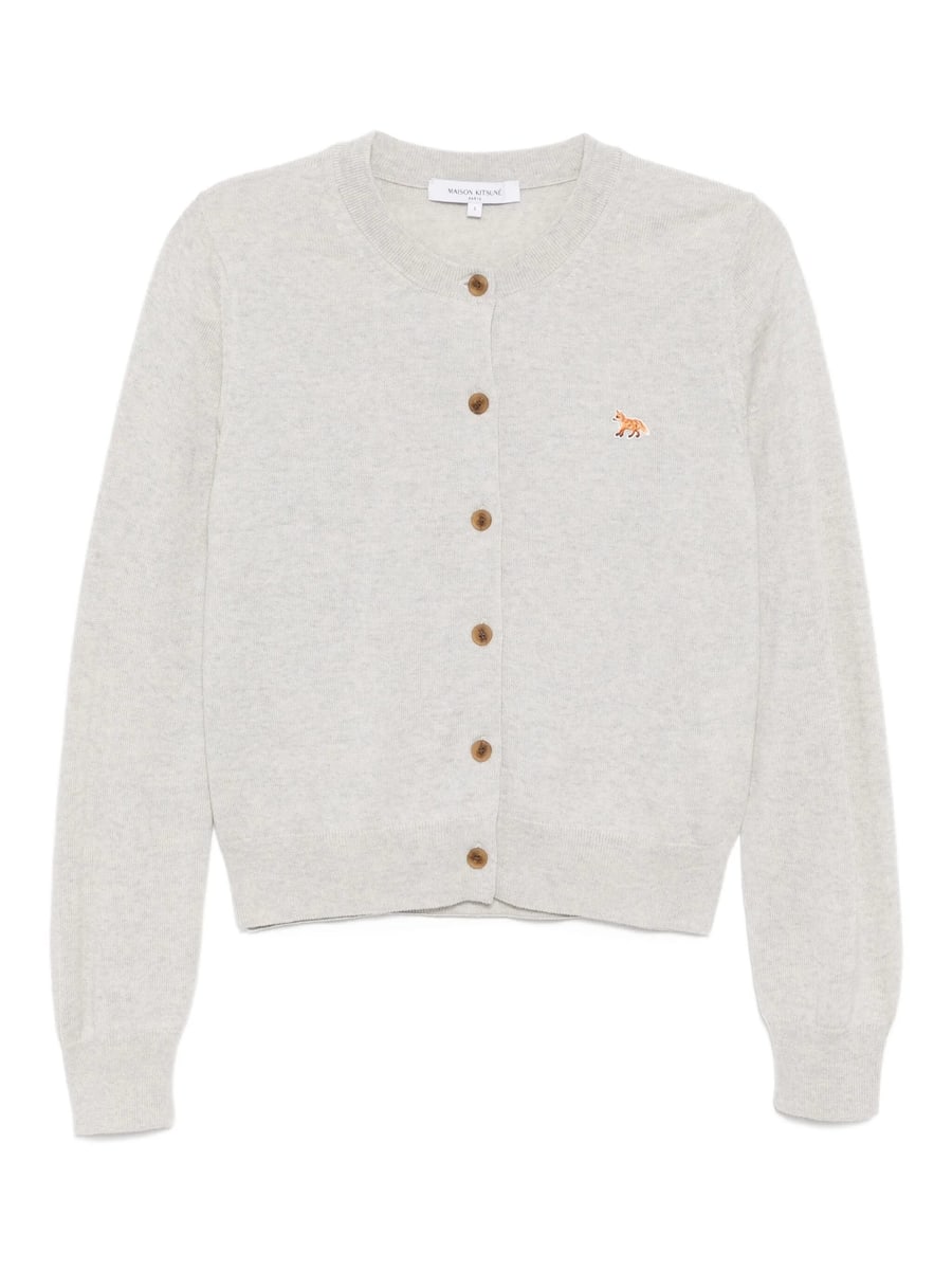 Maison Kitsuné Maison Kitsuné Logo-patch Cardigan