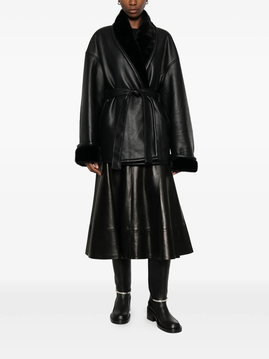 Viktoria Chan Viktoria Chan Belted Jacket, view 3