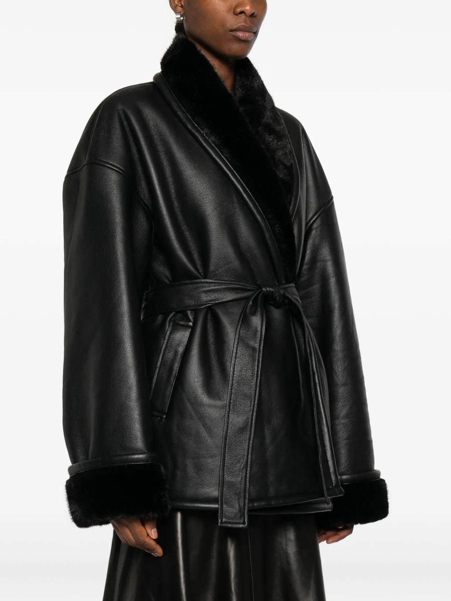 Viktoria Chan Viktoria Chan Belted Jacket, view 4