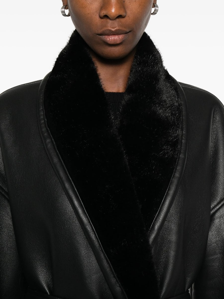 Viktoria Chan Viktoria Chan Belted Jacket, view 5