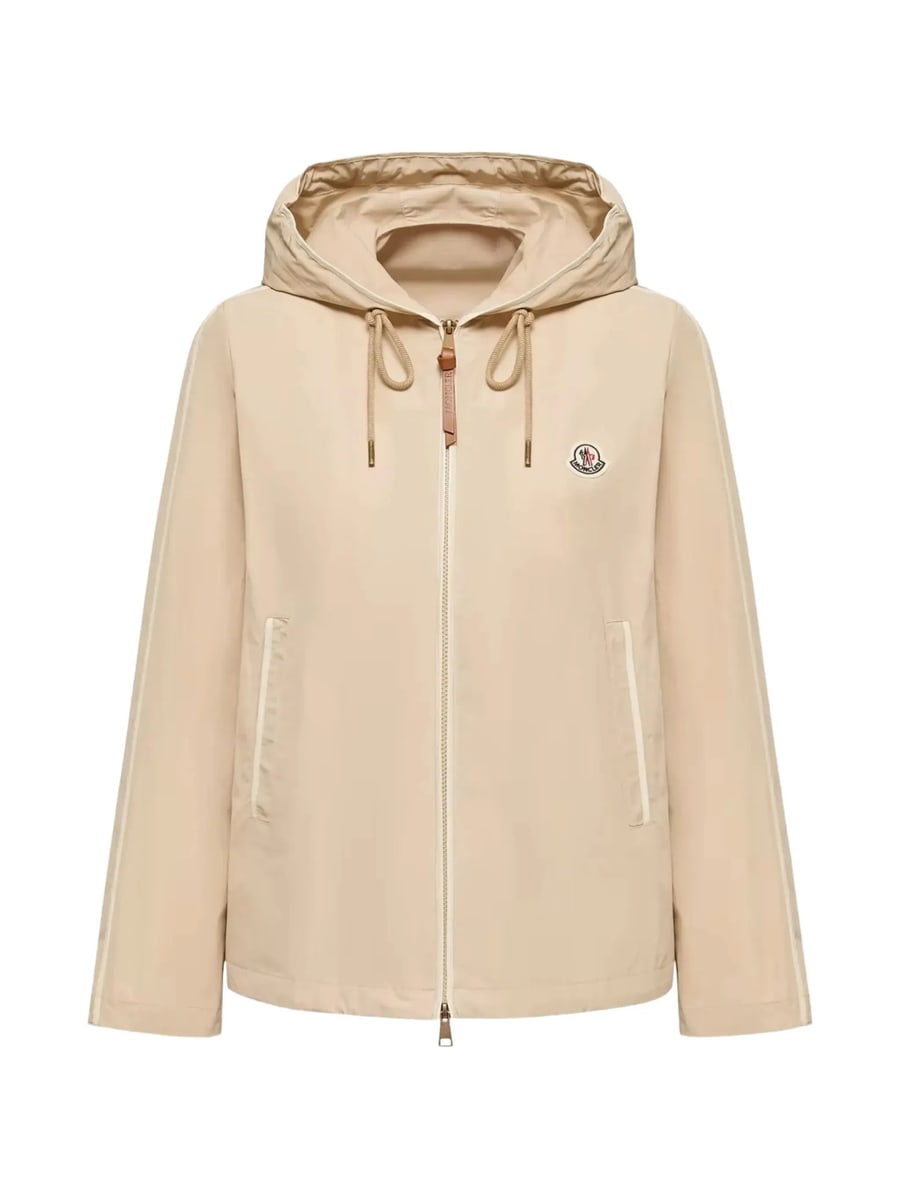 Moncler Moncler Sarracenia Logo-patch Hooded Jacket