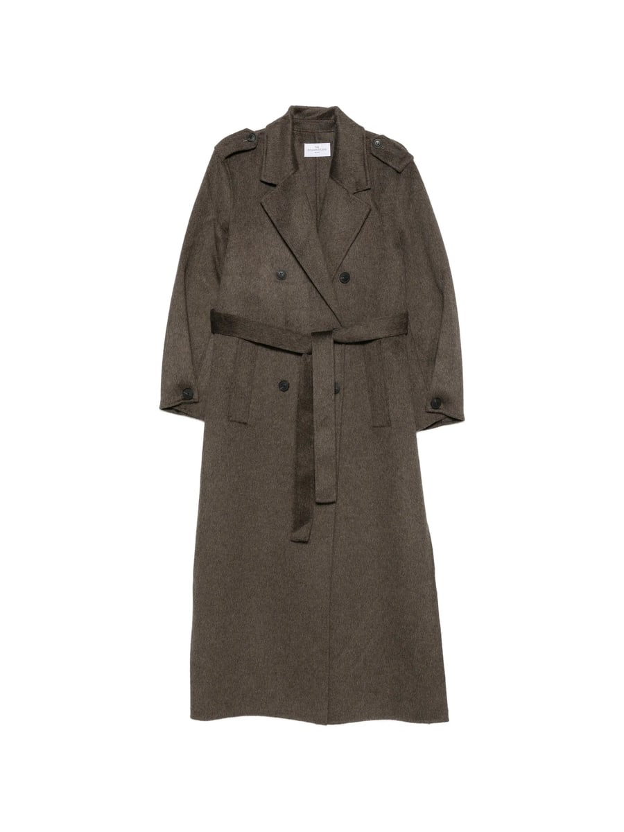 The Dynamis Studio The Dynamis Studio Double-breasted Belted Coat