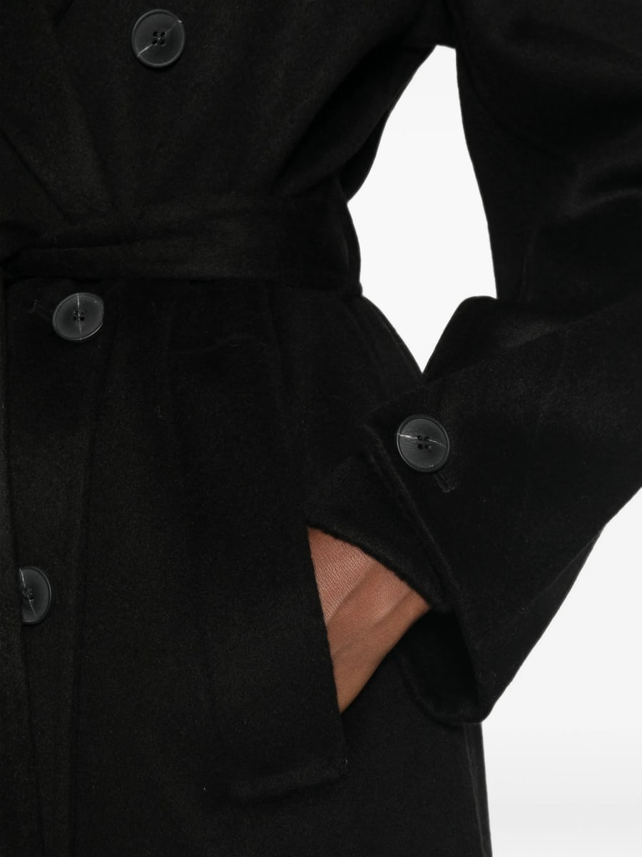 The Dynamis Studio The Dynamis Studio Double-breasted Belted Coat, view 3