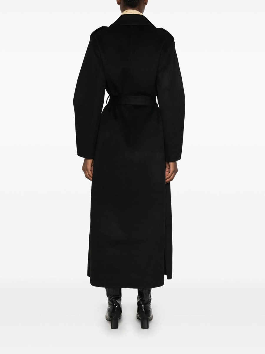 The Dynamis Studio The Dynamis Studio Double-breasted Belted Coat, view 5