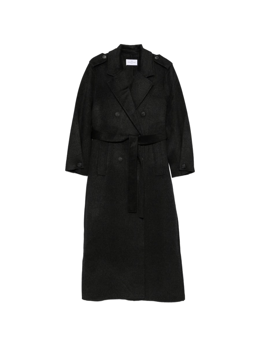 The Dynamis Studio The Dynamis Studio Double-breasted Belted Coat