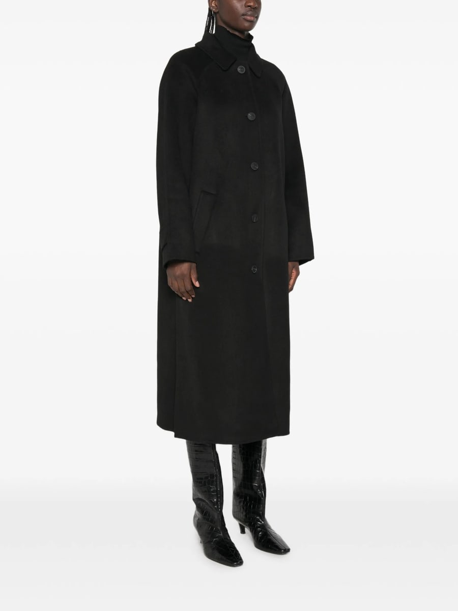 The Dynamis Studio The Dynamis Studio Raglan-sleeve Button-down Coat, view 3