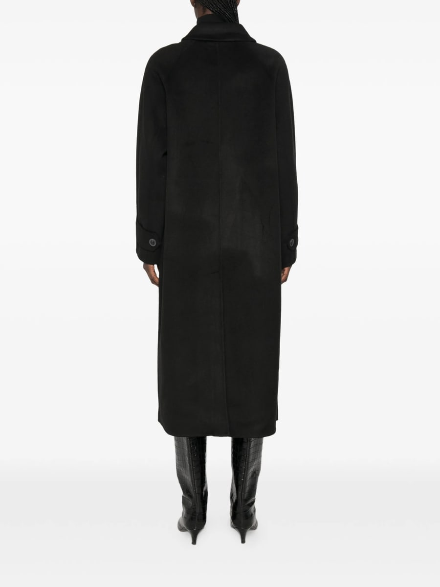 The Dynamis Studio The Dynamis Studio Raglan-sleeve Button-down Coat, view 5