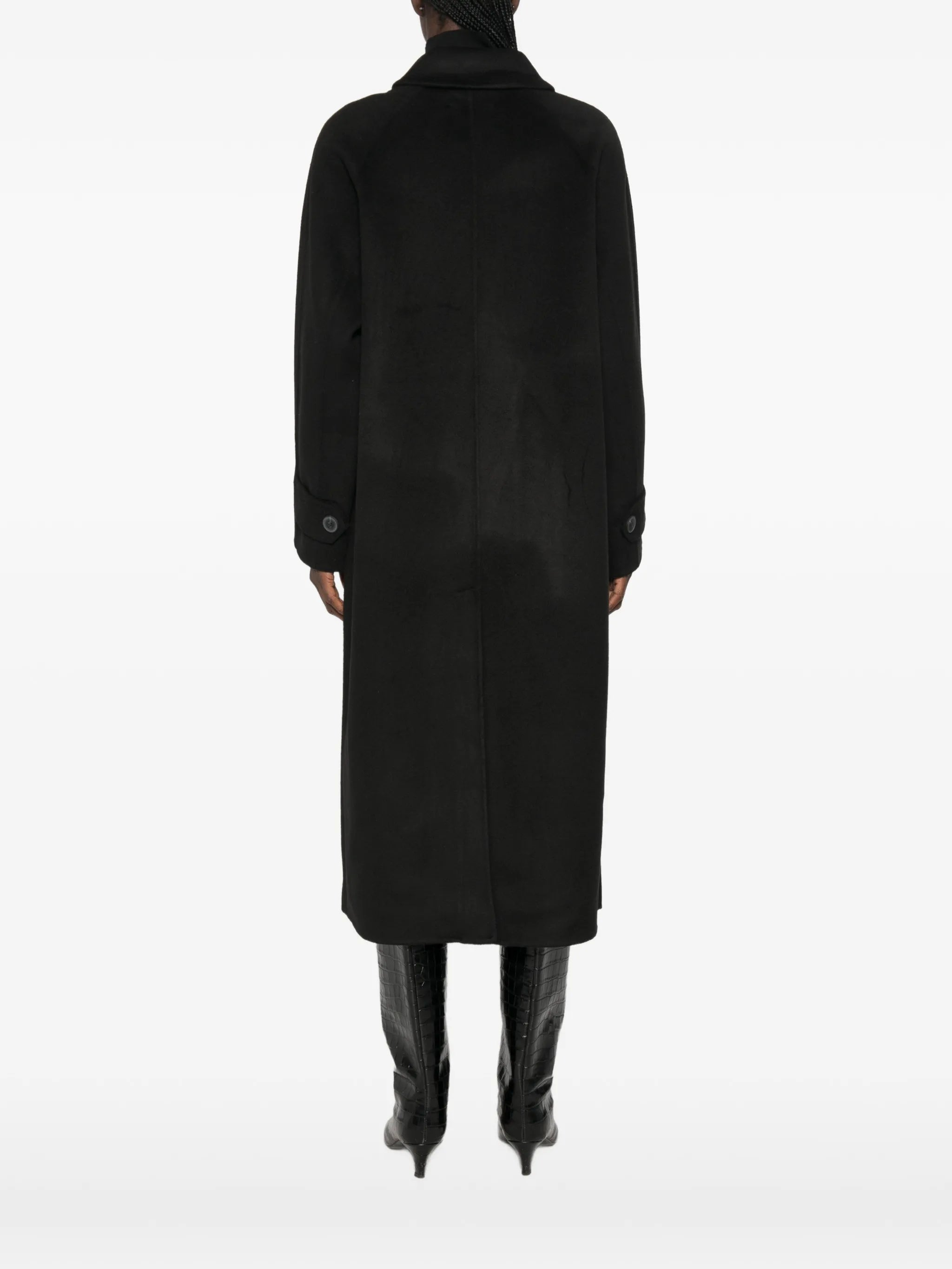 The Dynamis Studio The Dynamis Studio Raglan-sleeve Button-down Coat, view 2