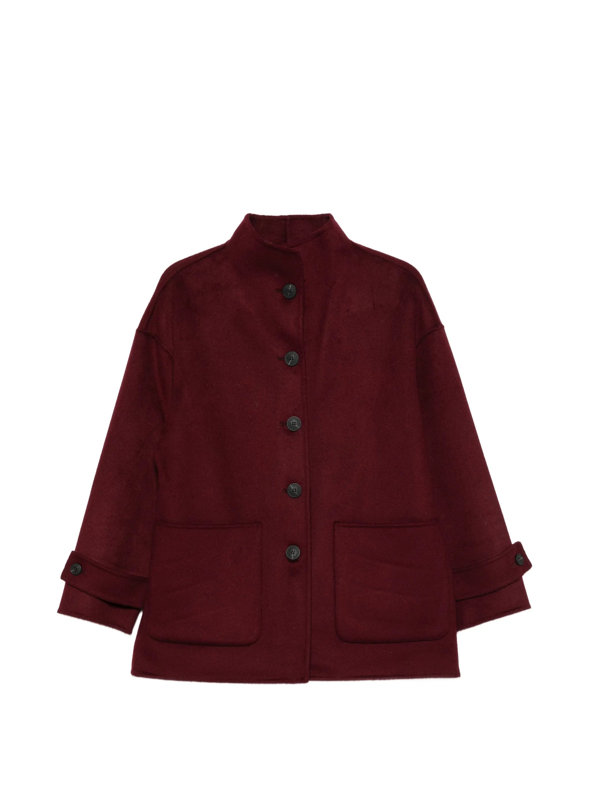 The Dynamis Studio The Dynamis Studio Button-up Wool Coat
