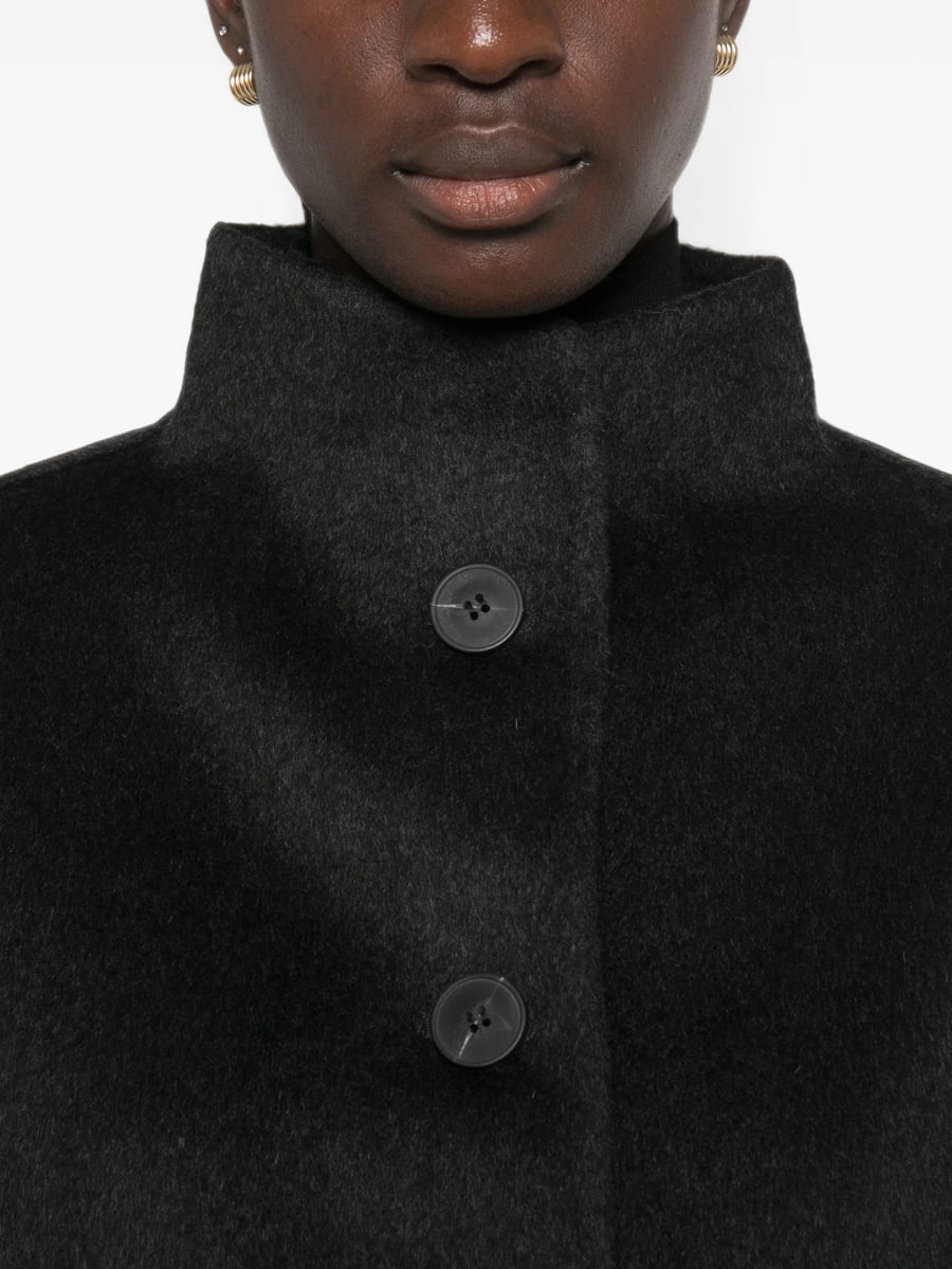 The Dynamis Studio The Dynamis Studio High-neck Patch-pocket Coat, view 2