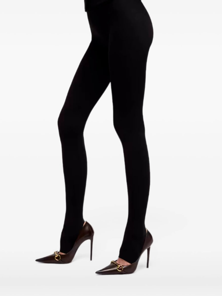 Gucci Gucci Seamless Stretch Nylon Jersey Leggings, view 2