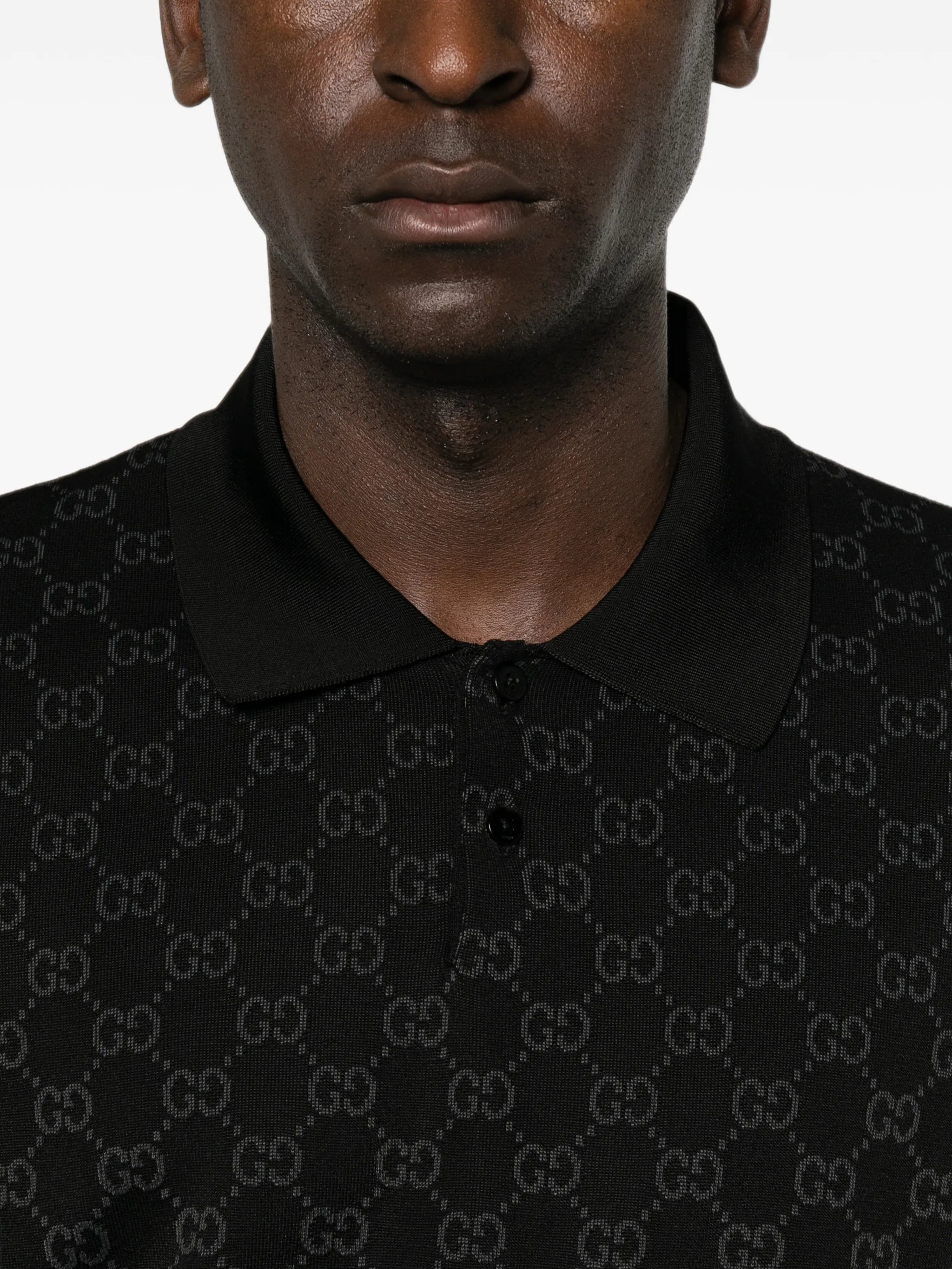 Gucci Gucci GG Supreme Polo Shirt, view 2