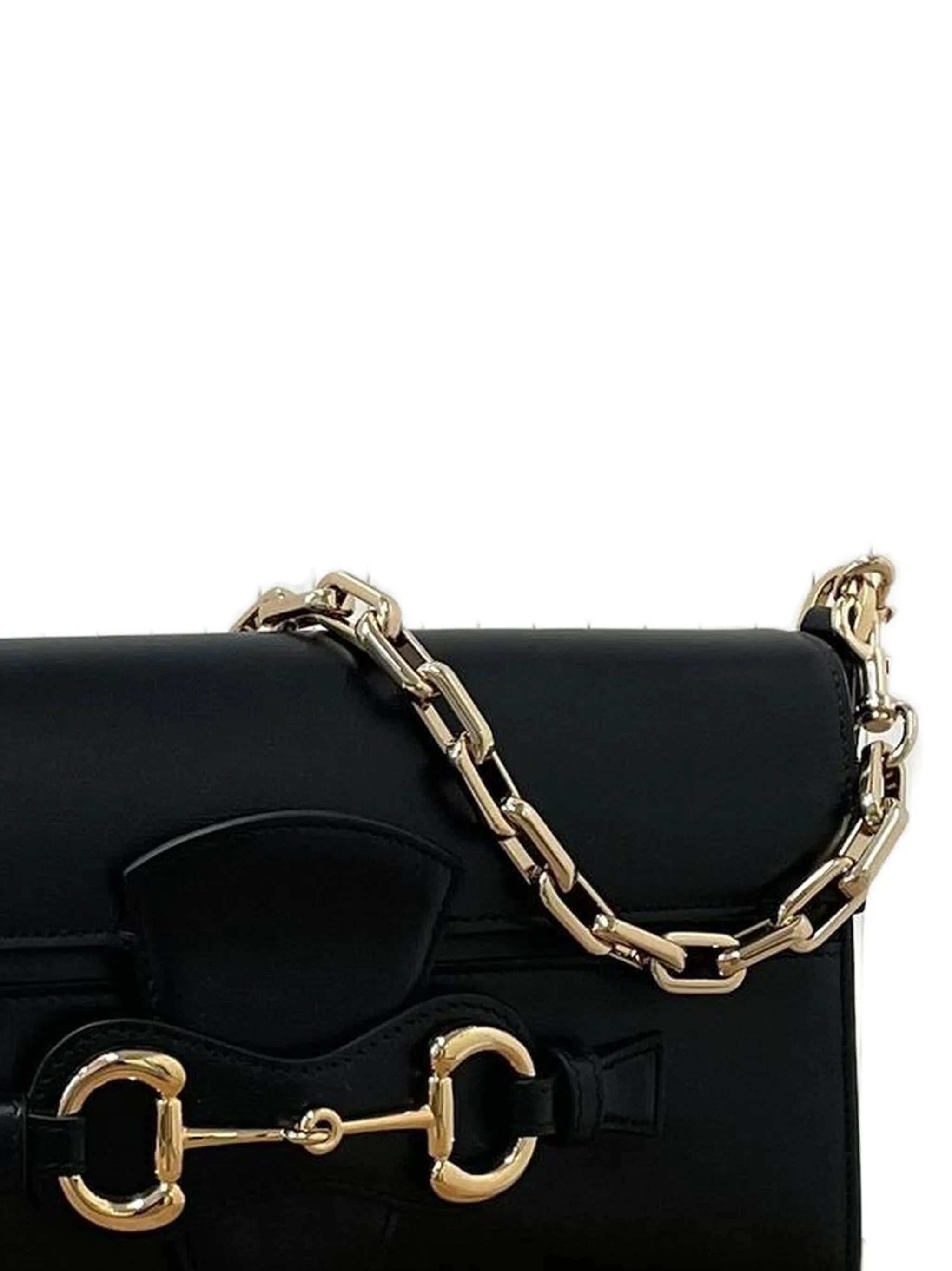 Gucci Gucci Horsebit Ristretto Medium Shoulder Bag, view 2