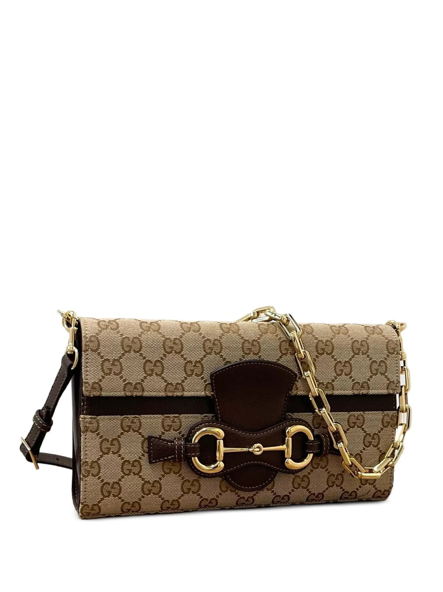Gucci Gucci Horsebit Ristretto Medium Shoulder Bag