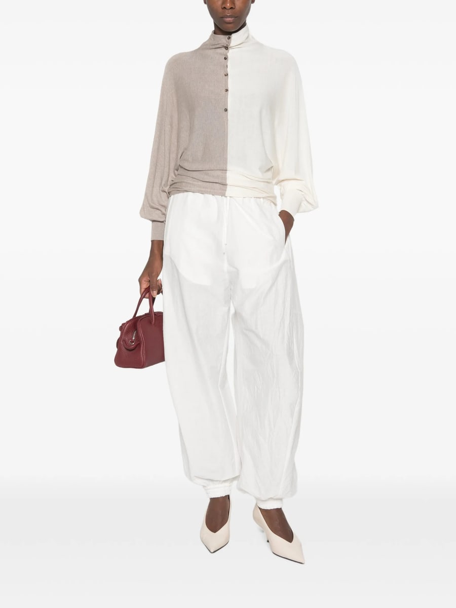 Jacquemus Jacquemus Two-tone Draped Top, view 5