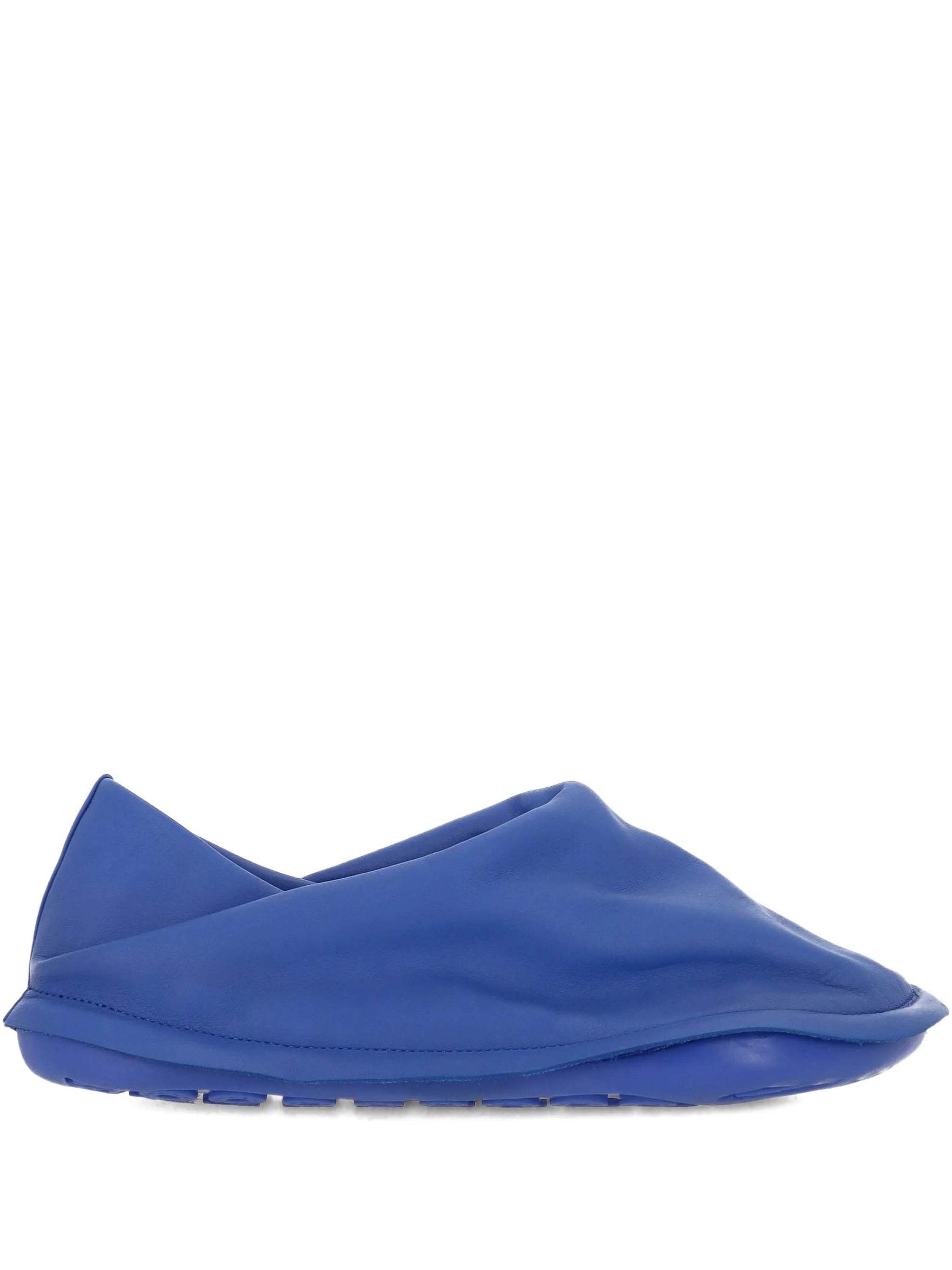 Camper X Issey Miyake Camper X Issey Miyake X Issey Miyake Leather Draped Loafers