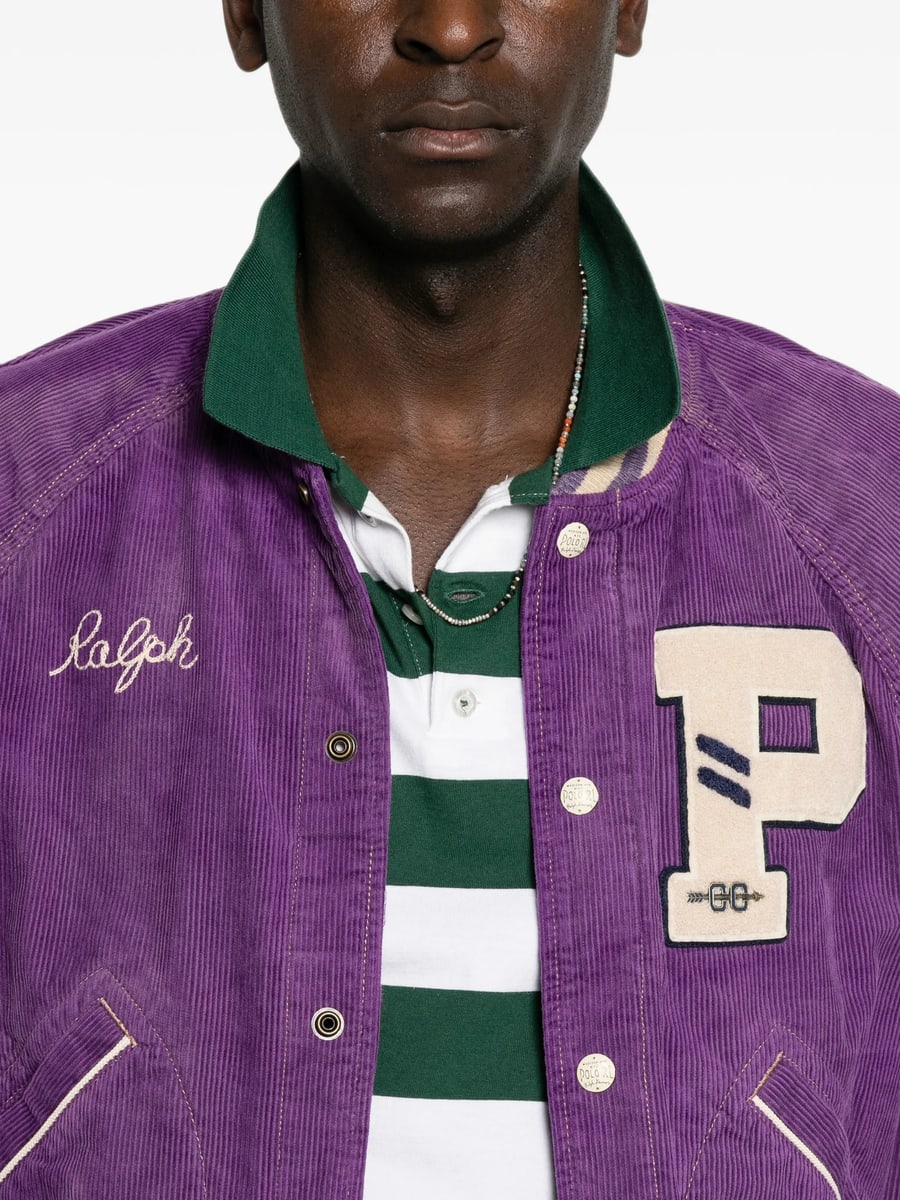 Ralph Lauren Ralph Lauren Logo-patch Corduroy Jacket, view 3