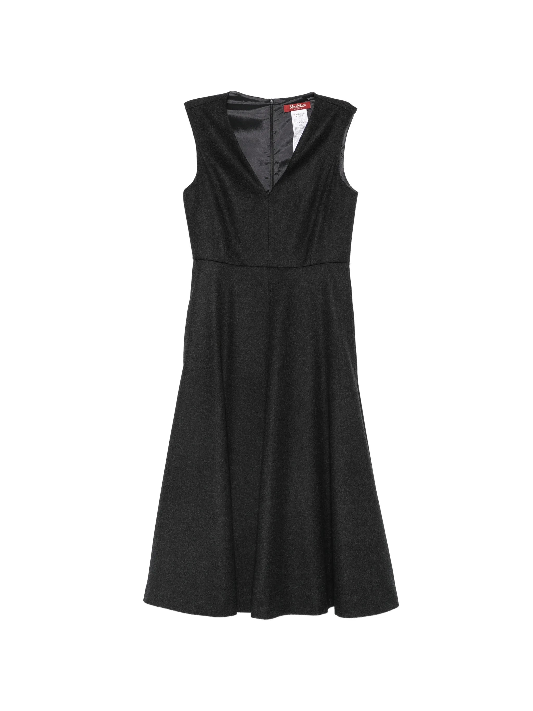 Max Mara Studio Max Mara Studio Curva Sleeveless Midi Dress