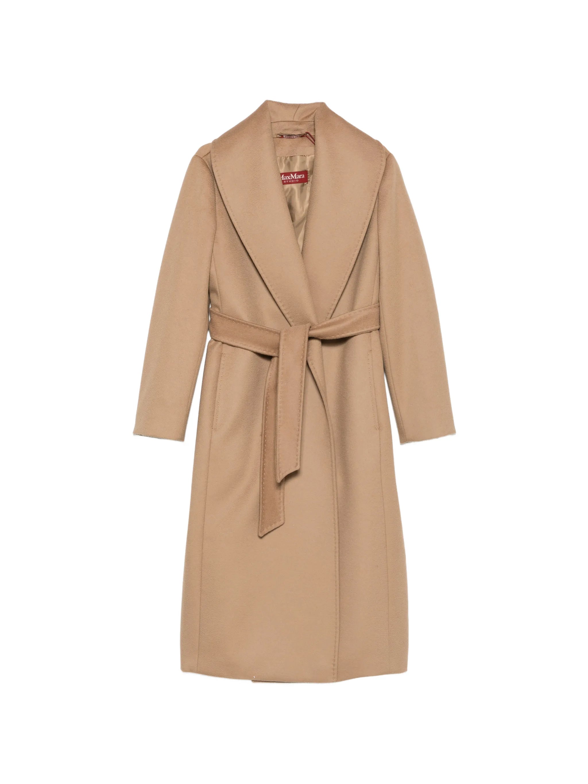 Max Mara Studio Max Mara Studio Belted Shawl-collar Coat