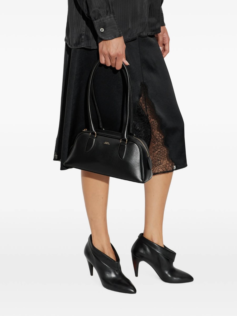 A.P.C. A.p.c. Paloma Logo-print Shoulder Bag, view 3