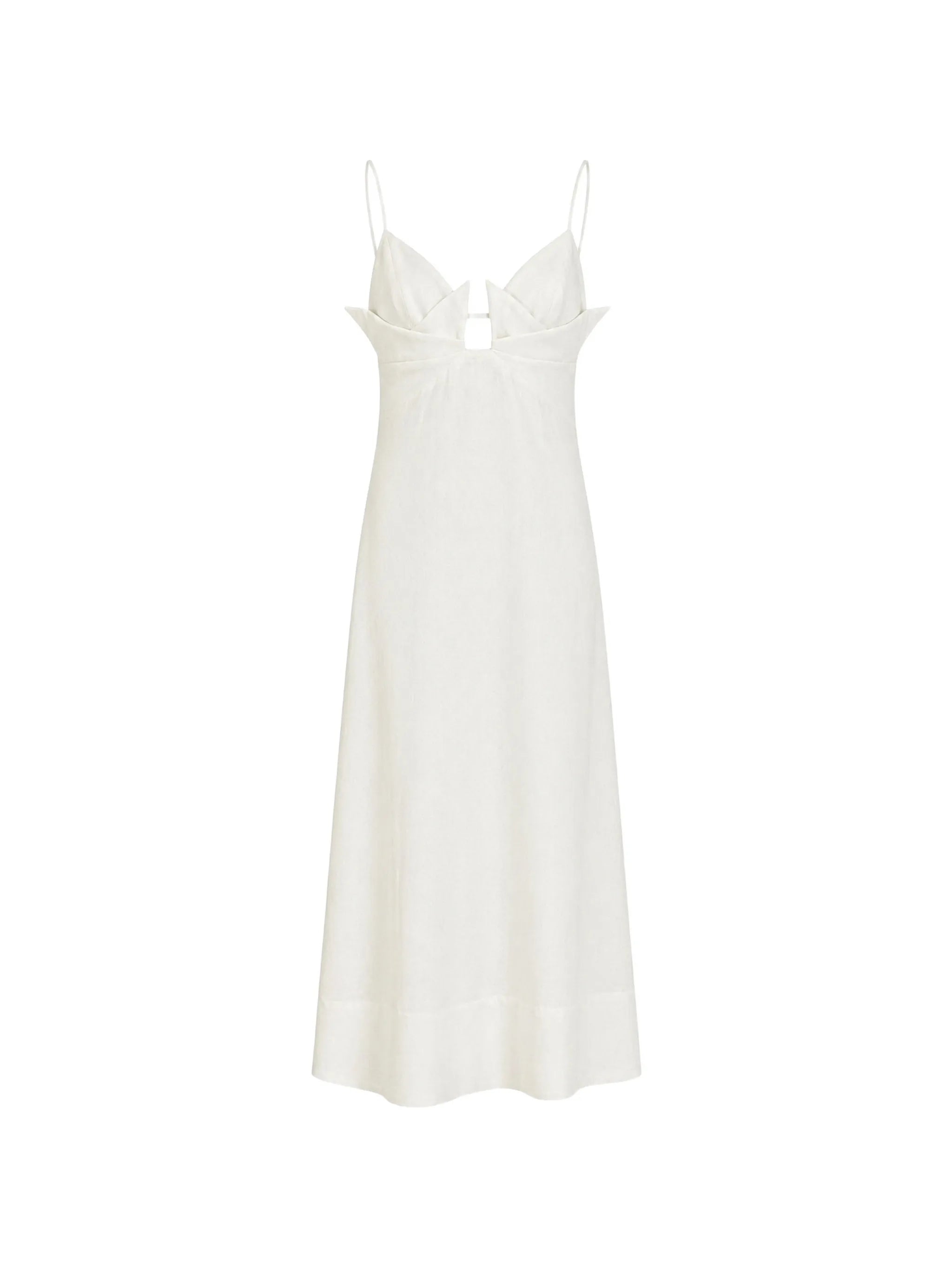 Farm Rio Farm Rio Cut-out Spaghetti-strap Maxi Dress