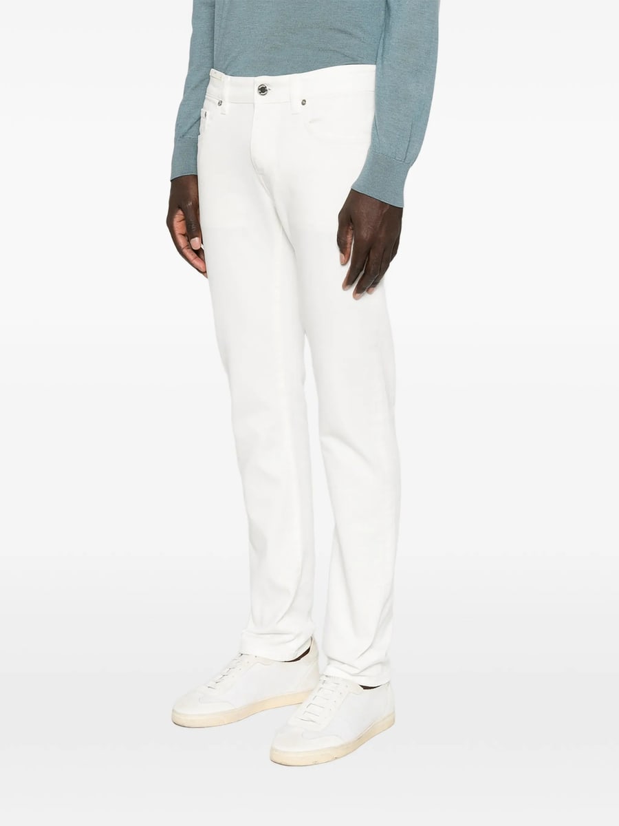 Pt01 Denim Pt01 Denim Logo-patch Slim Jeans, view 3