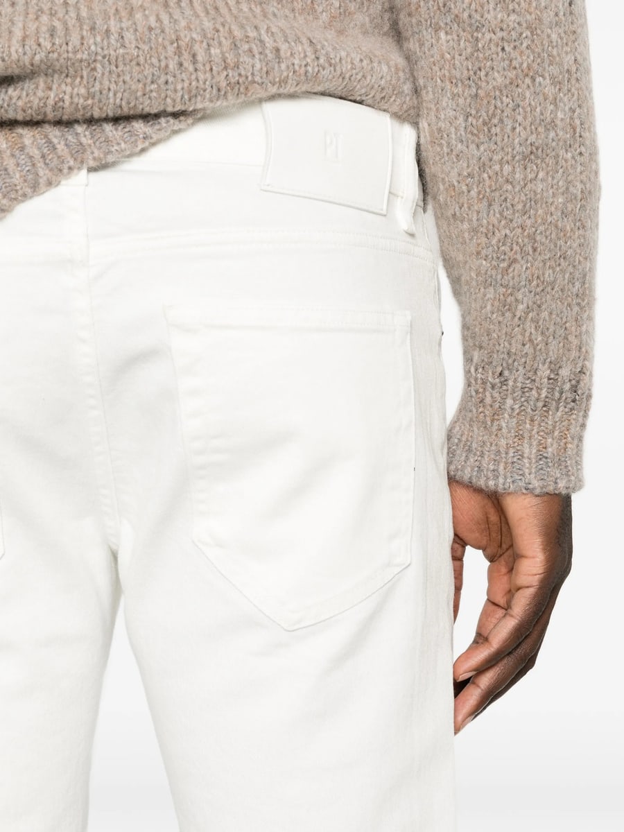 Pt01 Denim Pt01 Denim Logo-patch Slim Jeans, view 5