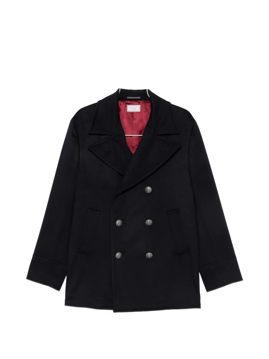 Brunello Cucinelli Brunello Cucinelli Double-breasted Peacoat
