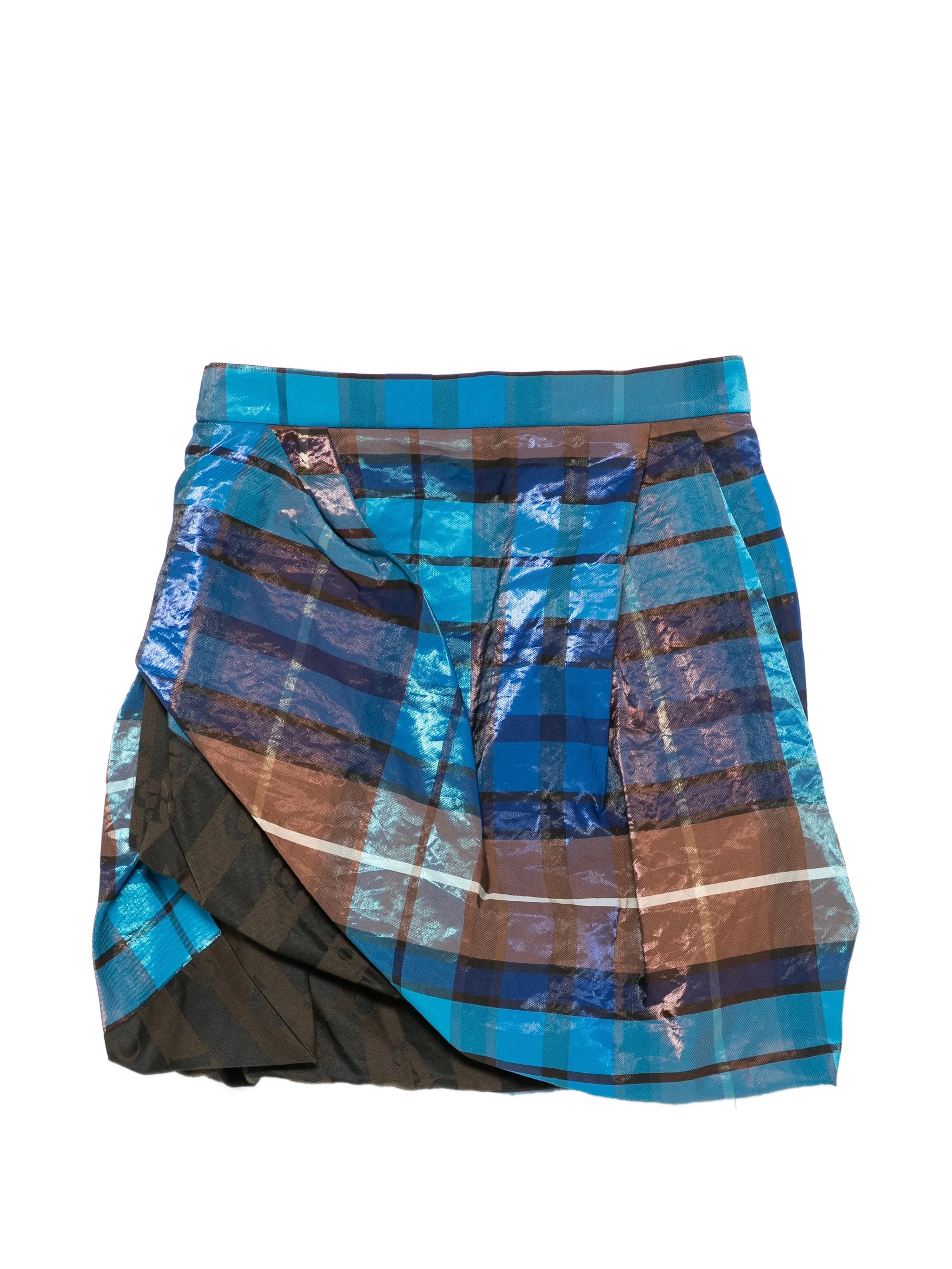 Vivienne Westwood Vivienne Westwood Zora Plaid-pattern Mini Skirt