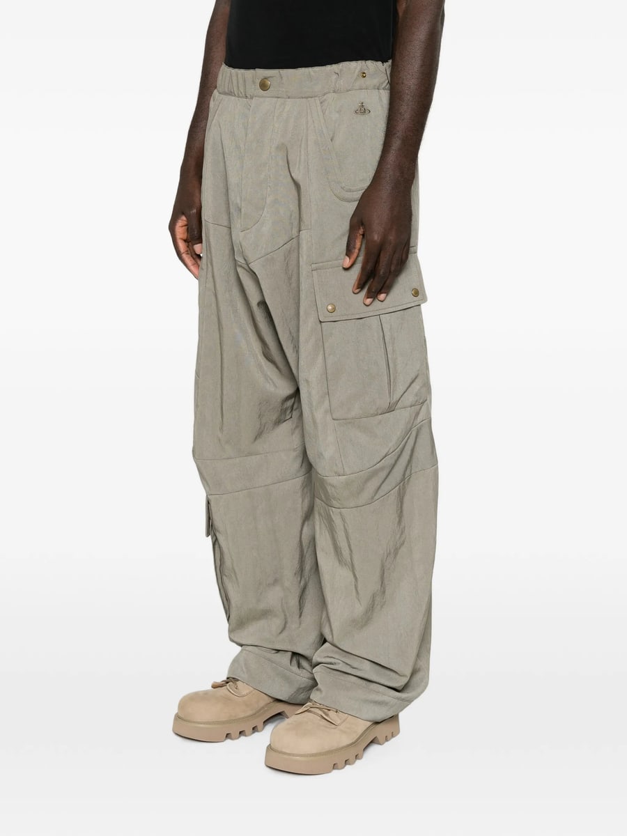 Vivienne Westwood Vivienne Westwood Orb-embroidered Cargo Pants, view 4