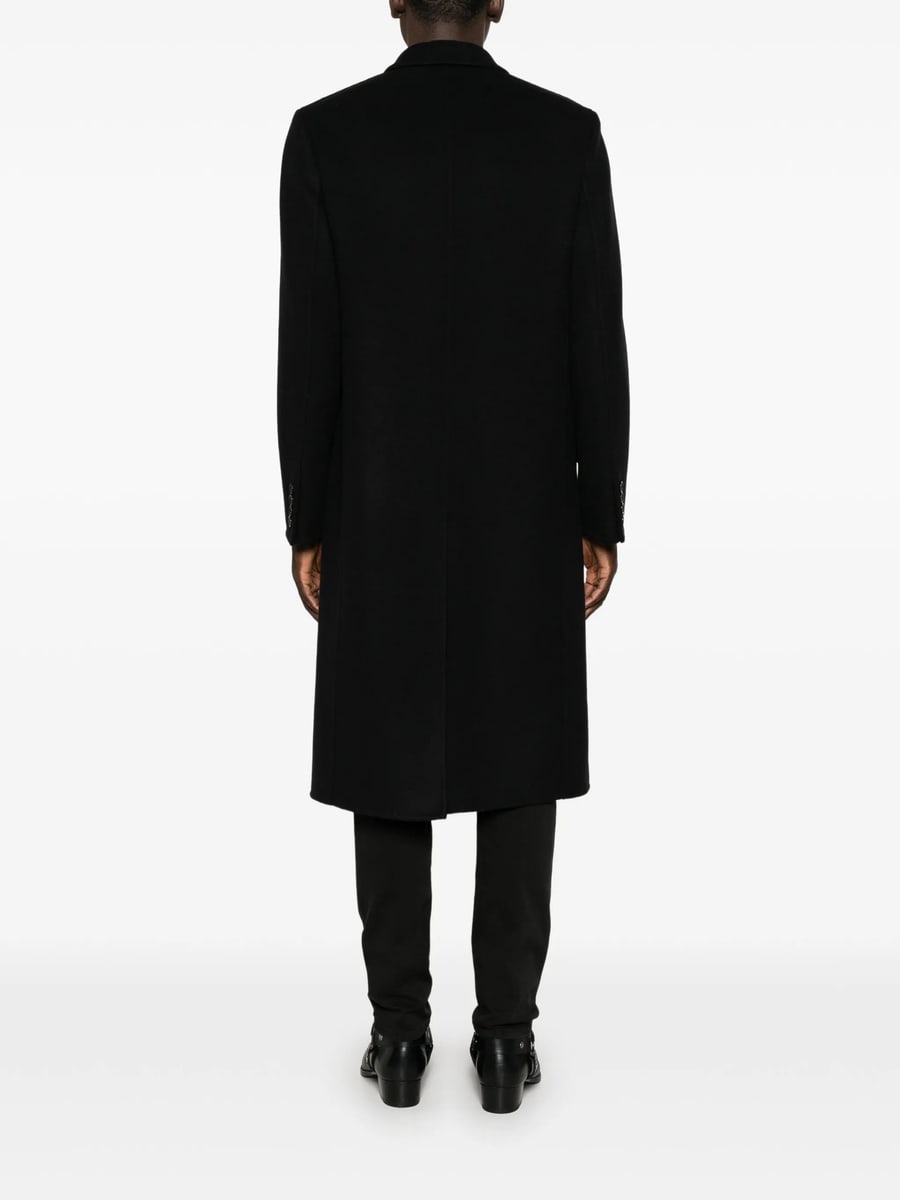 Saint Laurent Saint Laurent Double-breasted Coat, view 5