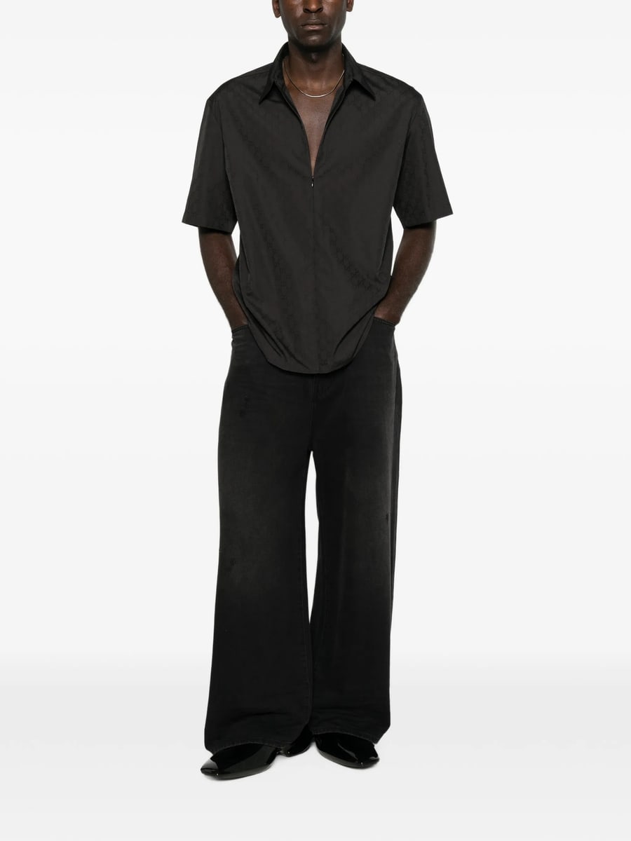 Gucci Gucci Zip-up Shirt, view 4