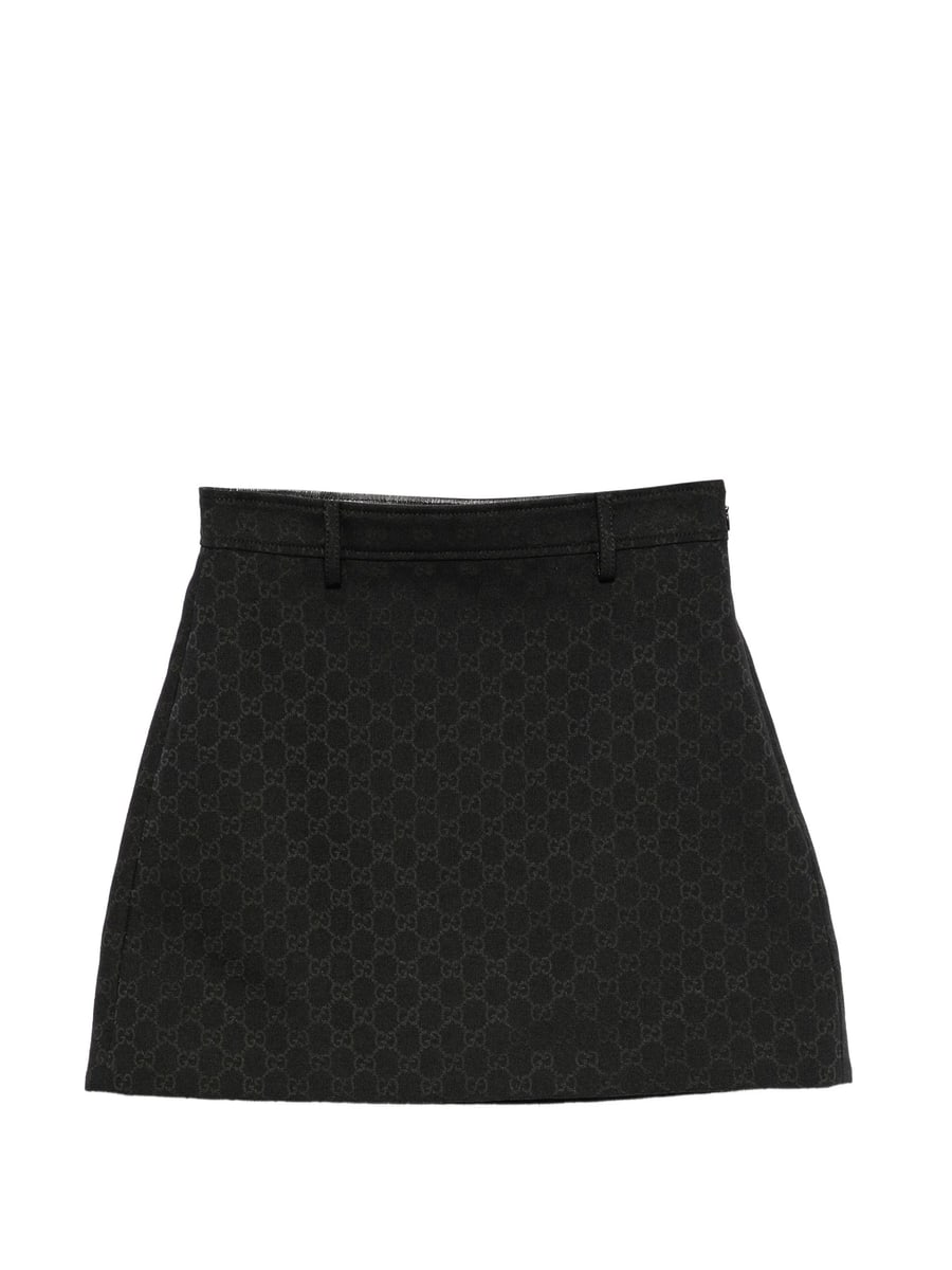 Gucci Gucci GG-pattern Mini Skirt