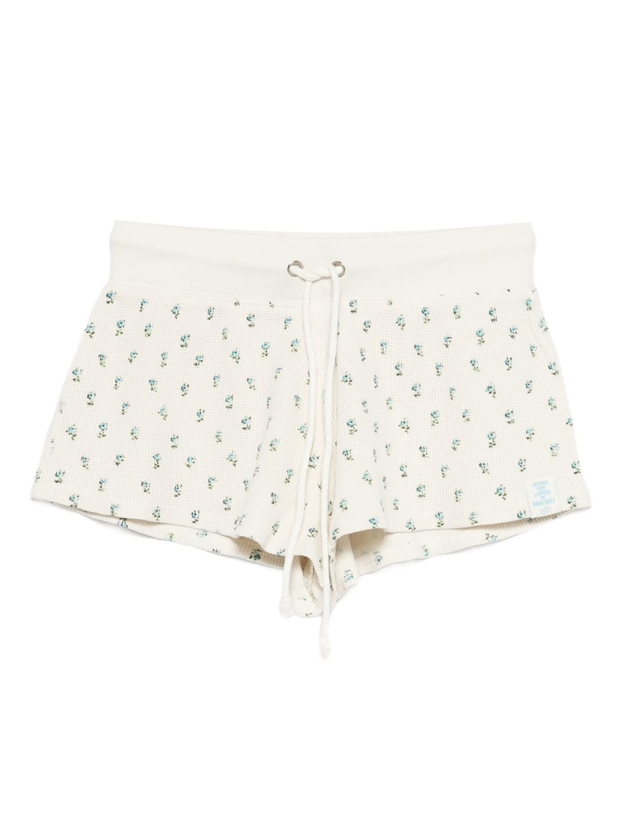 Frankies Bikinis Frankies Bikinis Noah Thermal Floral-print Shorts