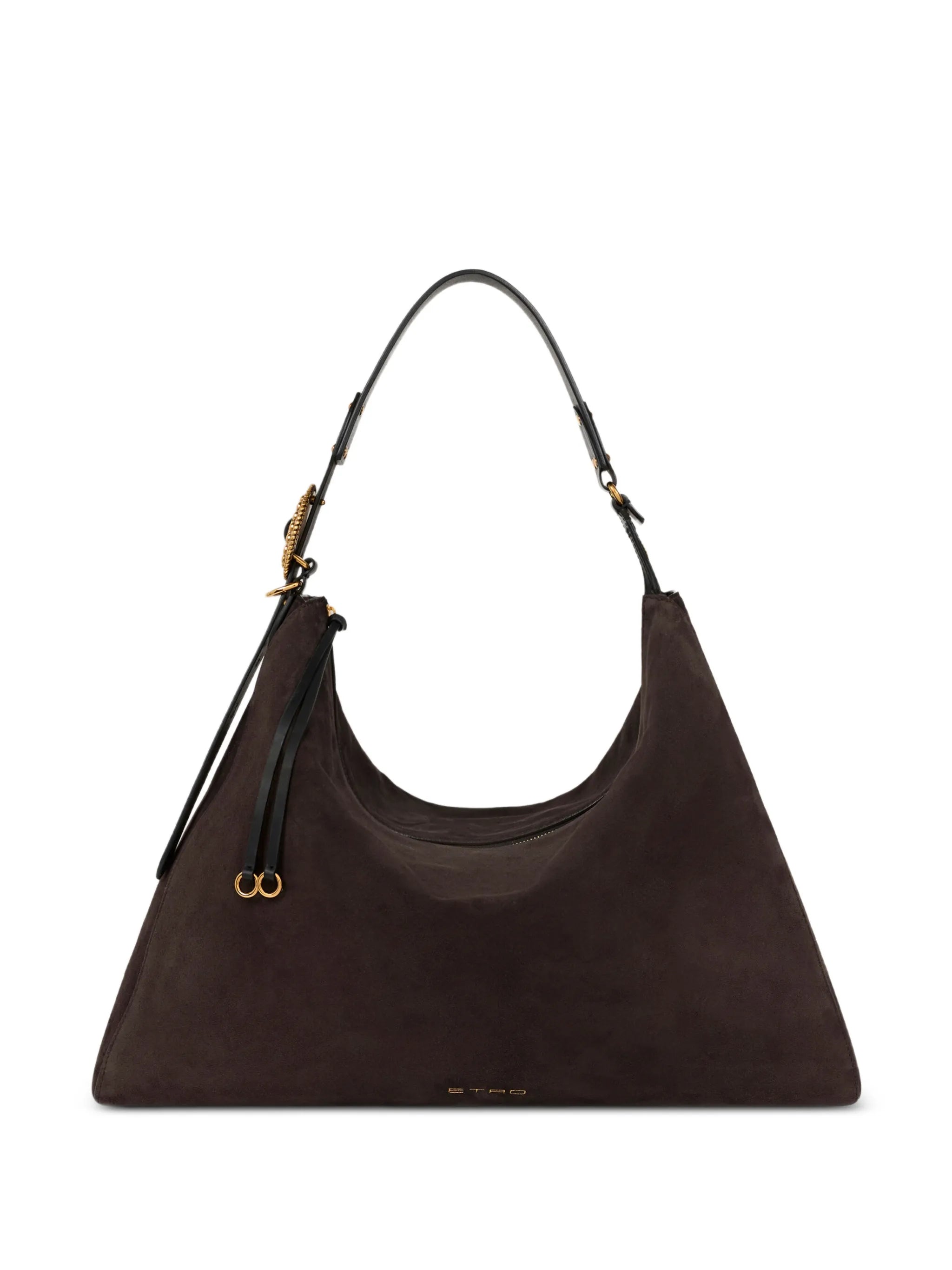 Etro Etro Large Suede Rosette Bag