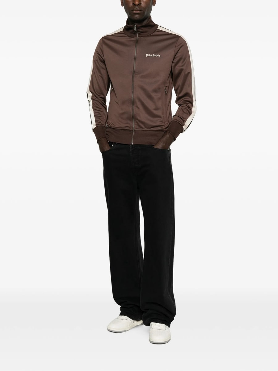Palm Angels Palm Angels Logo-print Side-stripe Jacket, view 2