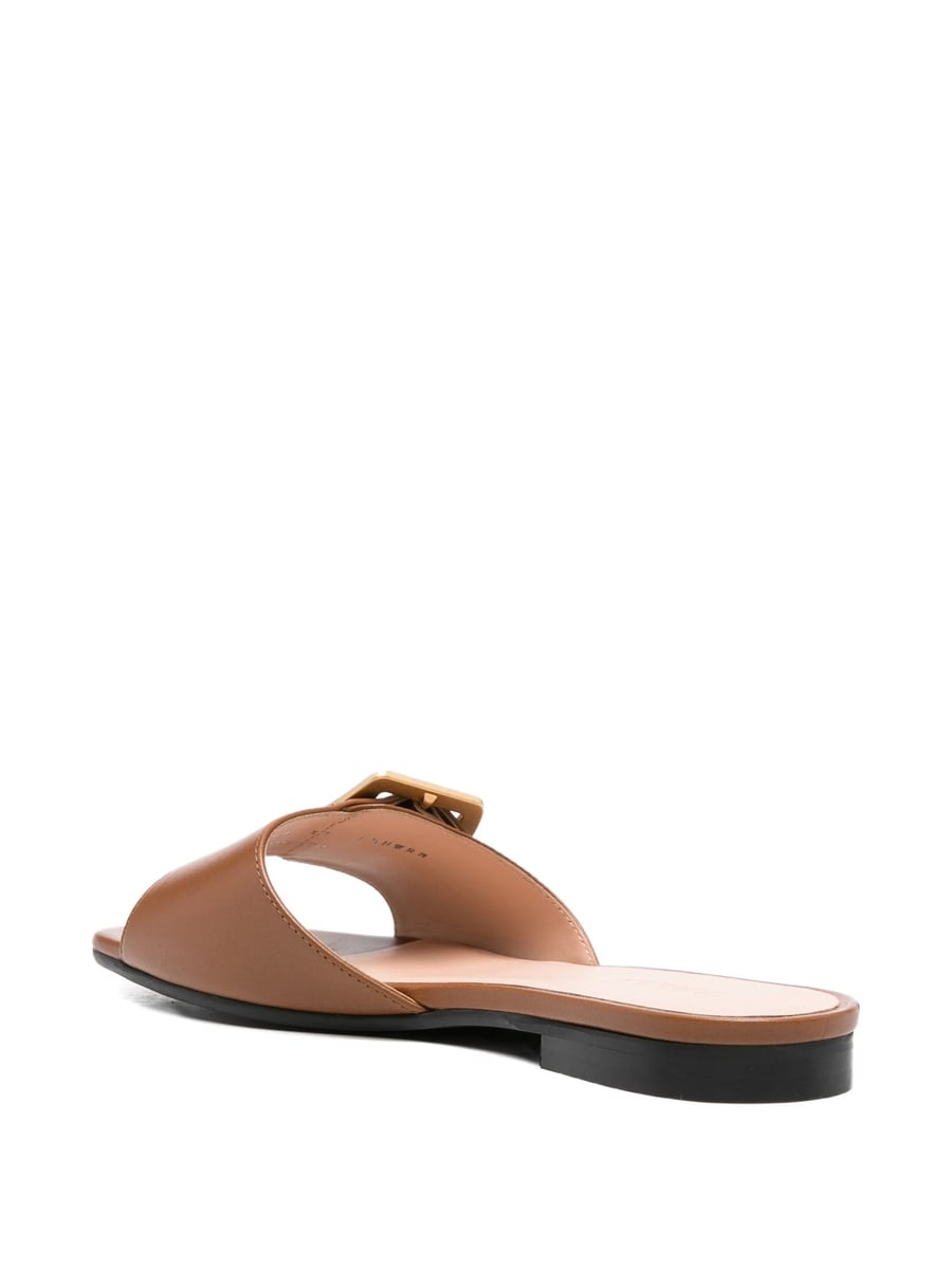 Bally Bally Buckle Leather Mules, view 2